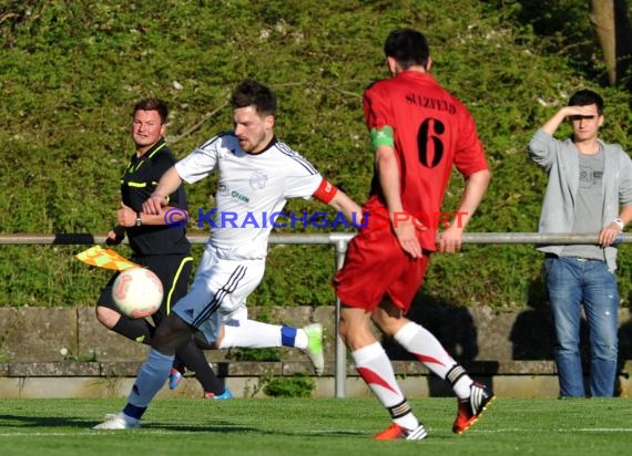 TSV Kürnbach gegen FV Sulzfeld Kreisliag Sinsheim 24.04.2013 (© Siegfried)